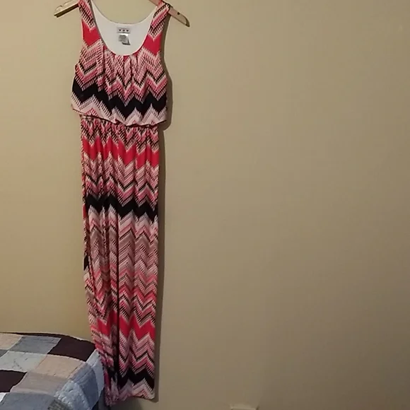 three pink hearts trixxi dress Three pink Hearts Trixxi Chevron pink/blue print dress, Women's Fashion,  Dresses & Sets, Dresses on Carousell